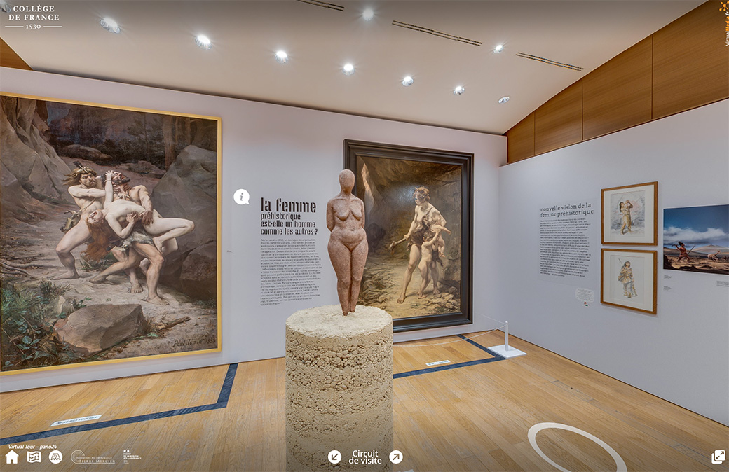 visite virtuelle exposition préhistoire - Vénus